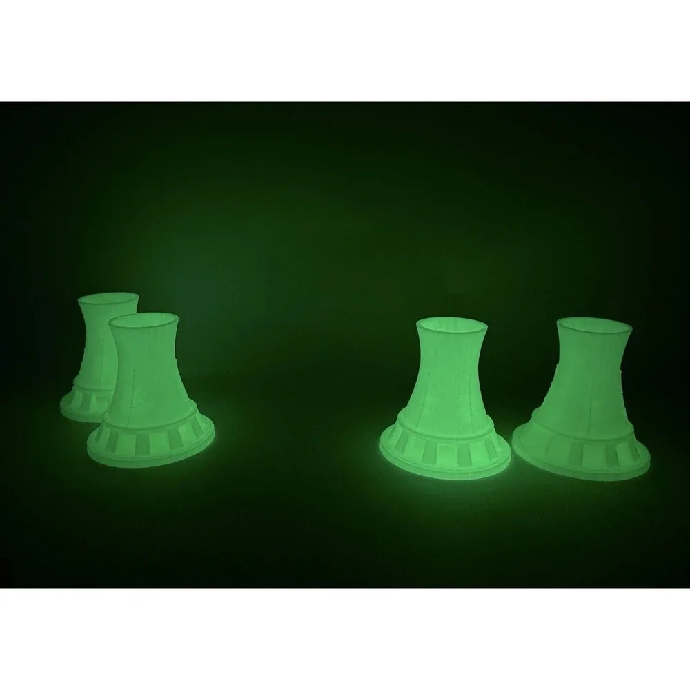 Three Mile Island Nuclear Reactor Glow In The Dark Toy Model